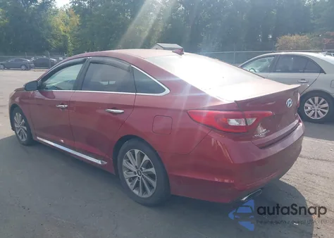 2016 Hyundai Sonata Sport z USA, uszkodzony, nr VIN 5NPE34AF0GH374130